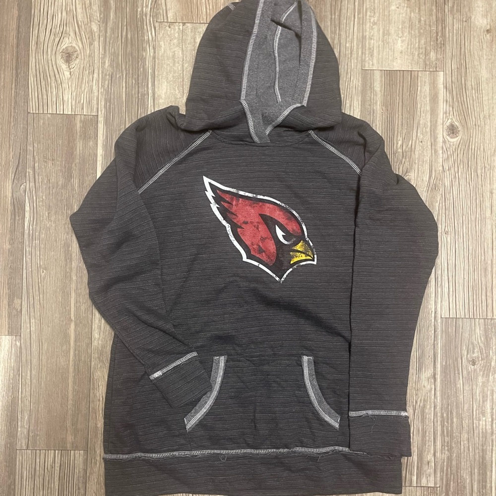 NFL Gray Hoodie with Red and Yellow Logo